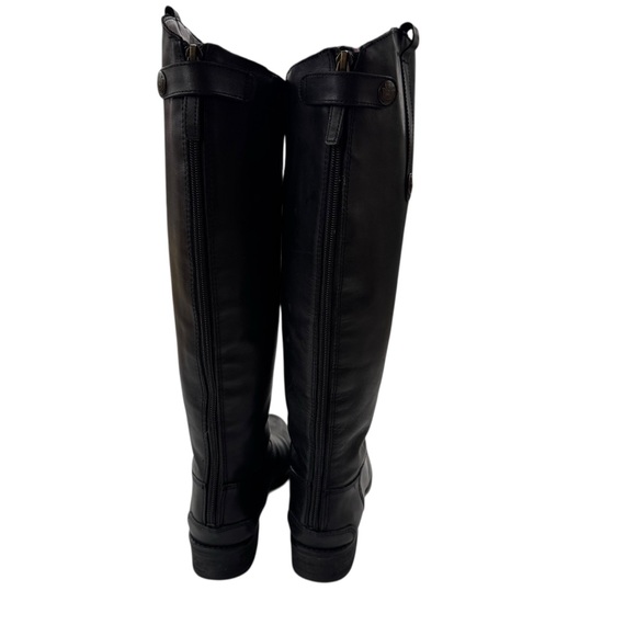 Sam Edelman Penny Tall Leather Riding Boots Black Size 6.5 - Picture 14 of 16